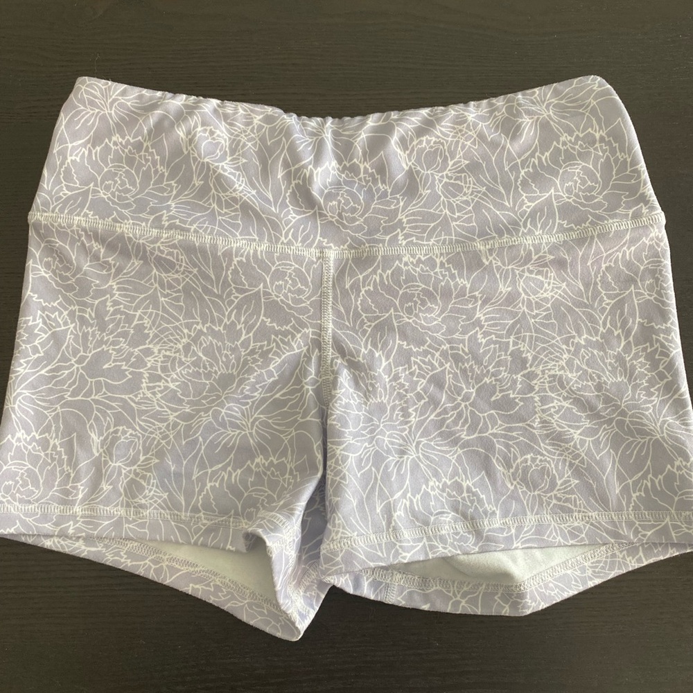 Light Purple Fleo Shorts